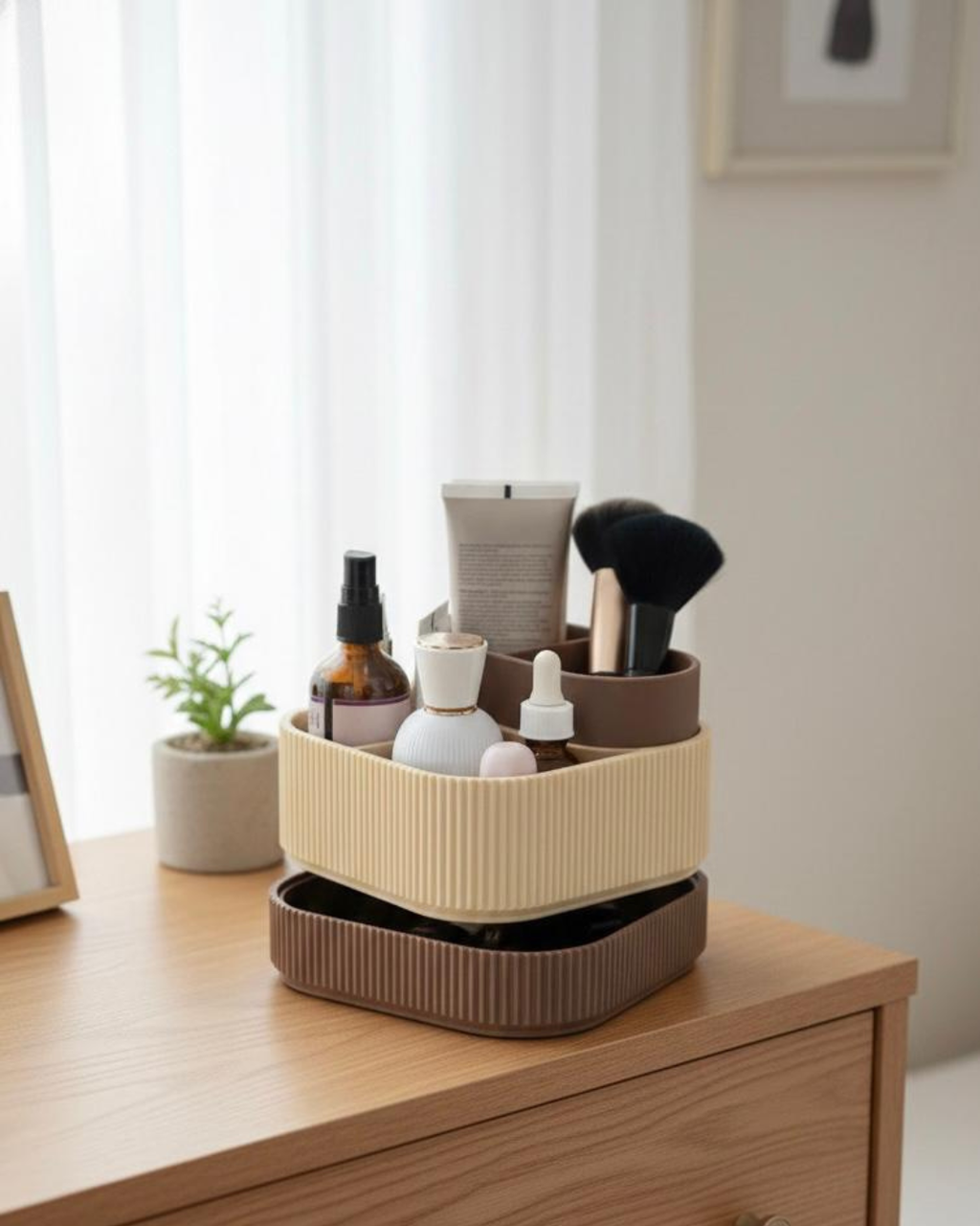 Organise your essentials in style with the Vanity Box, a sleek and aesthetic storage solution designed for makeup, jewelry, and everyday essentials.