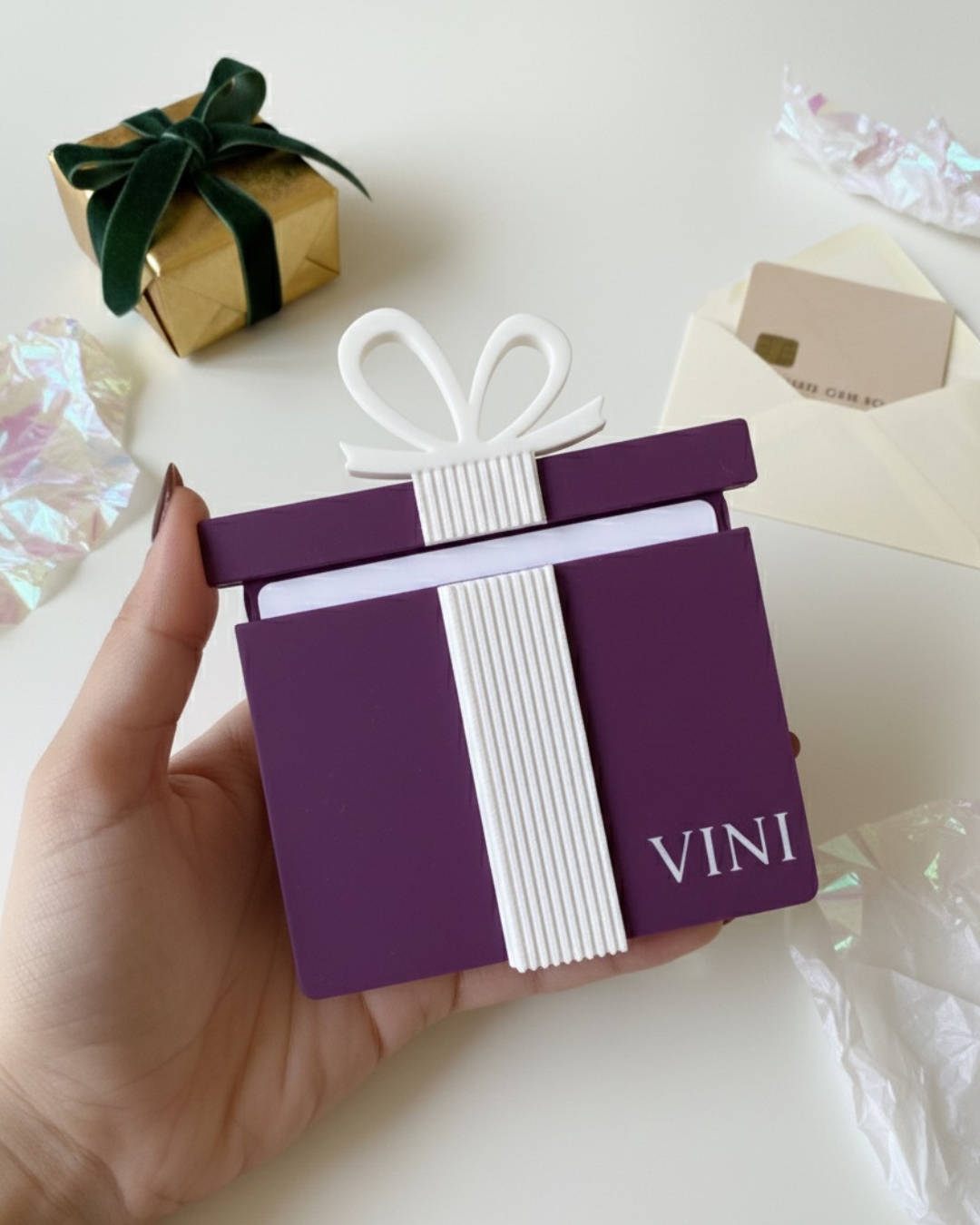 Give them the freedom to choose with the Layered By VP Gift Card, the perfect solution for thoughtful, last-minute, and no-fail gifting.