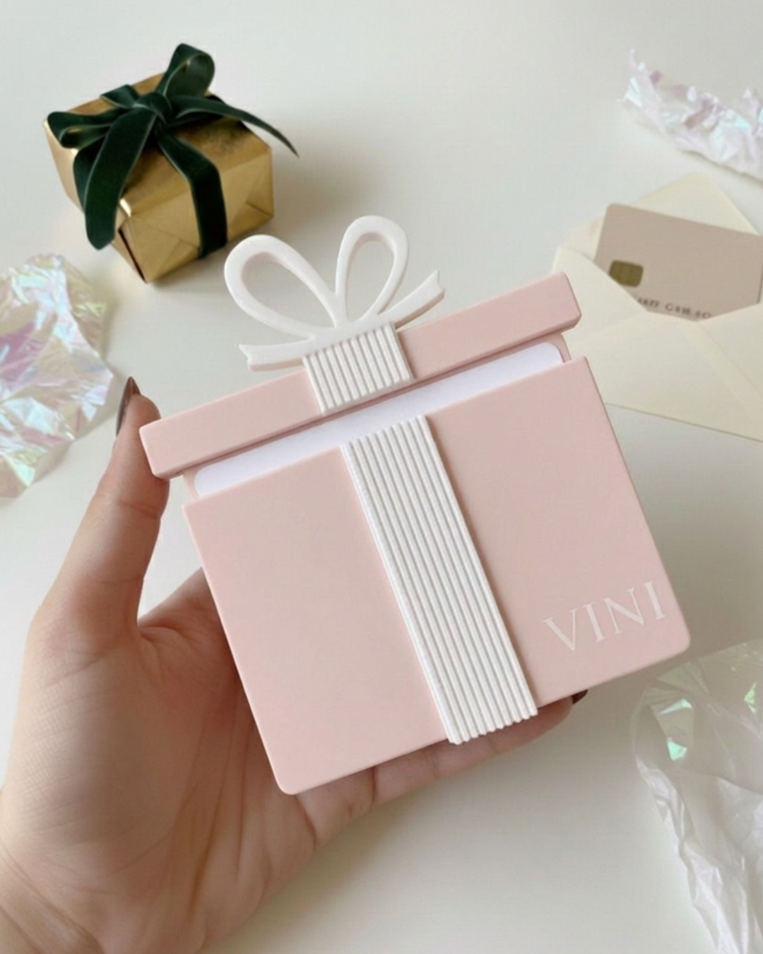 Give them the freedom to choose with the Layered By VP Gift Card, the perfect solution for thoughtful, last-minute, and no-fail gifting.
