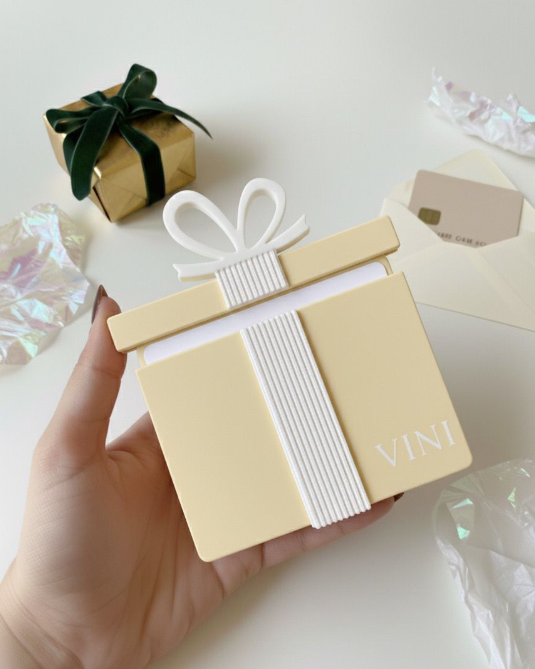Give them the freedom to choose with the Layered By VP Gift Card, the perfect solution for thoughtful, last-minute, and no-fail gifting.