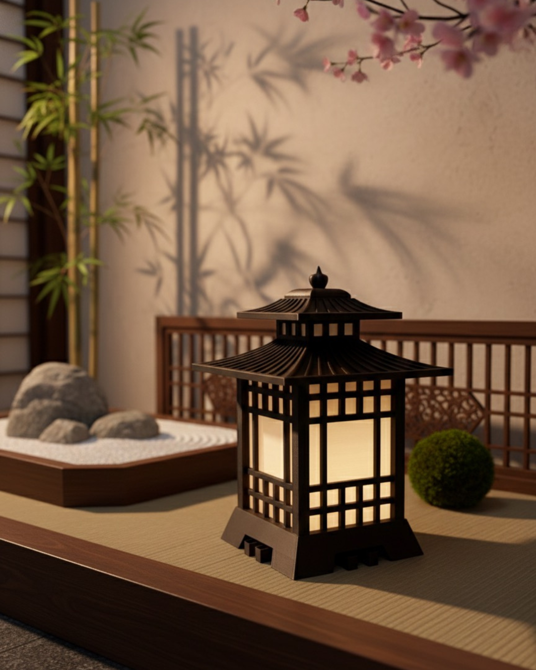 Create a calm, cozy atmosphere with this Japanese mood lamp. Designed for soft ambient lighting, it’s perfect for bedrooms, desks, and minimal aesthetic home decor.