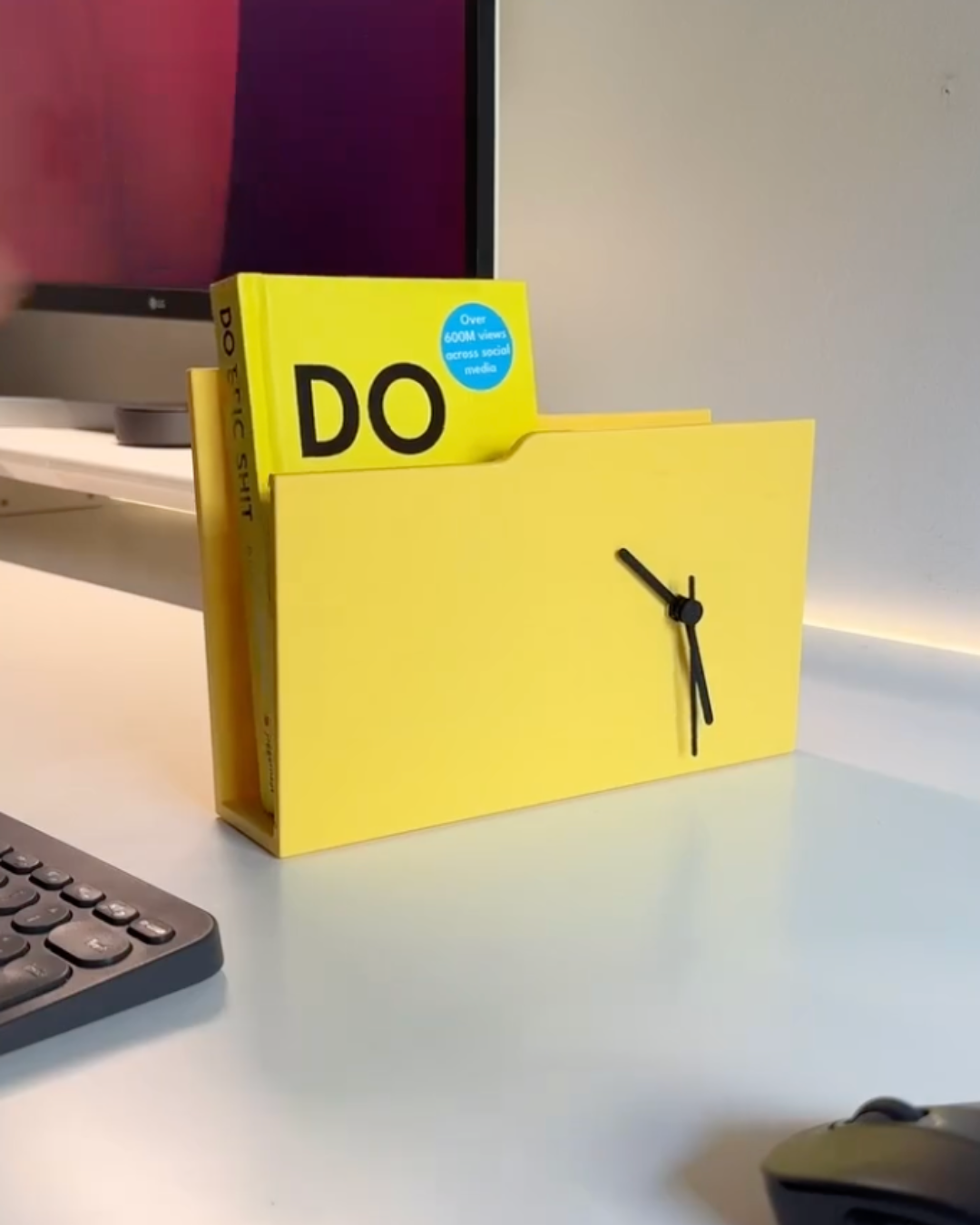 Keep your workspace clutter-free with the Folder Desk Organizer, a sleek and functional solution designed to neatly store files, folders, and daily essentials.