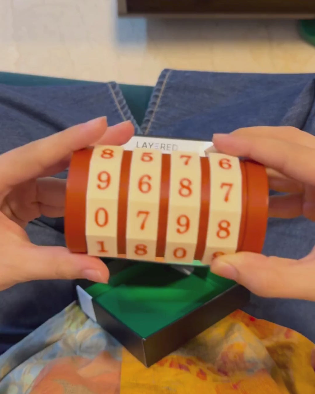 Cryptex Box - Hide Your Secrets in Style