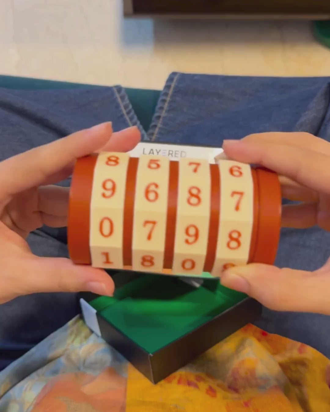 Cryptex Box - Hide Your Secrets in Style