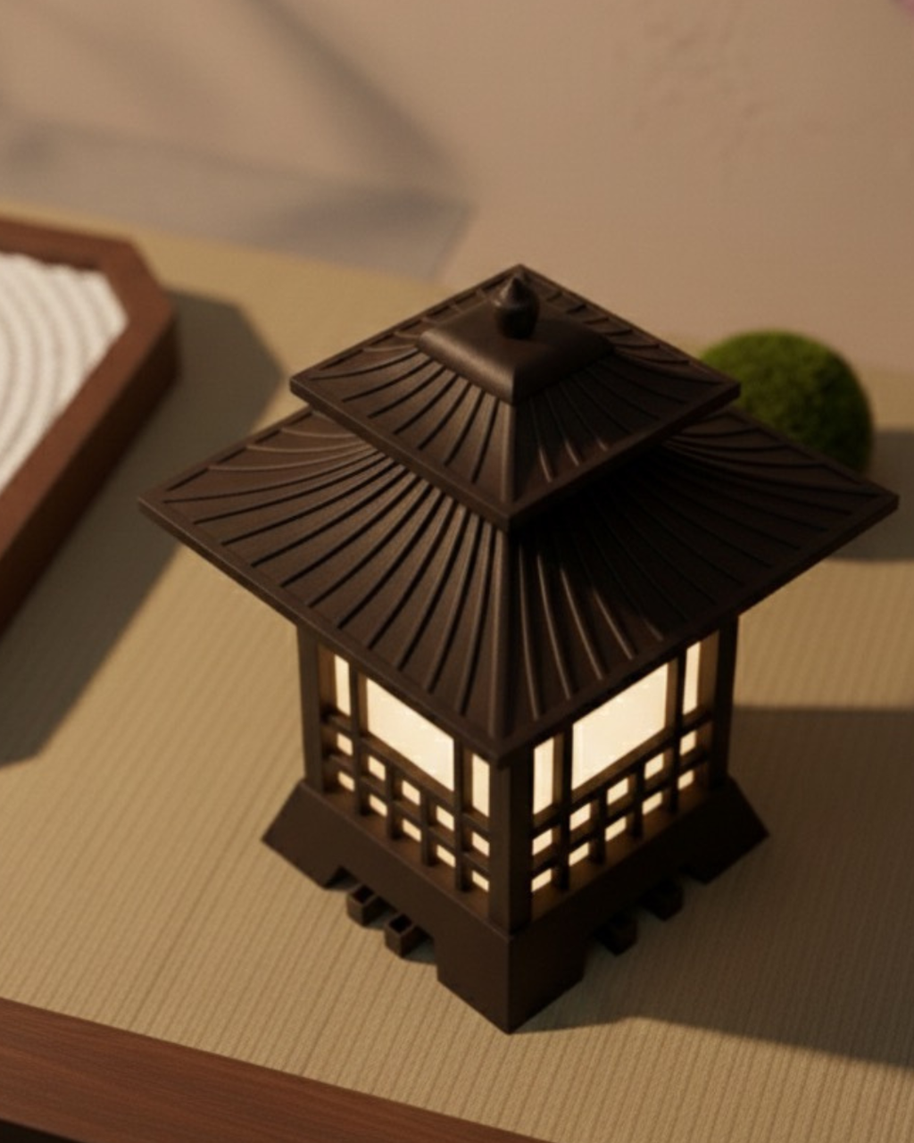 Create a calm, cozy atmosphere with this Japanese mood lamp. Designed for soft ambient lighting, it’s perfect for bedrooms, desks, and minimal aesthetic home decor